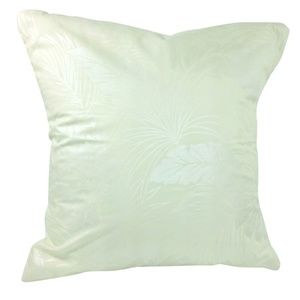 Ivory Tropical Luxury Pillow Cover by BohoCHICMaui